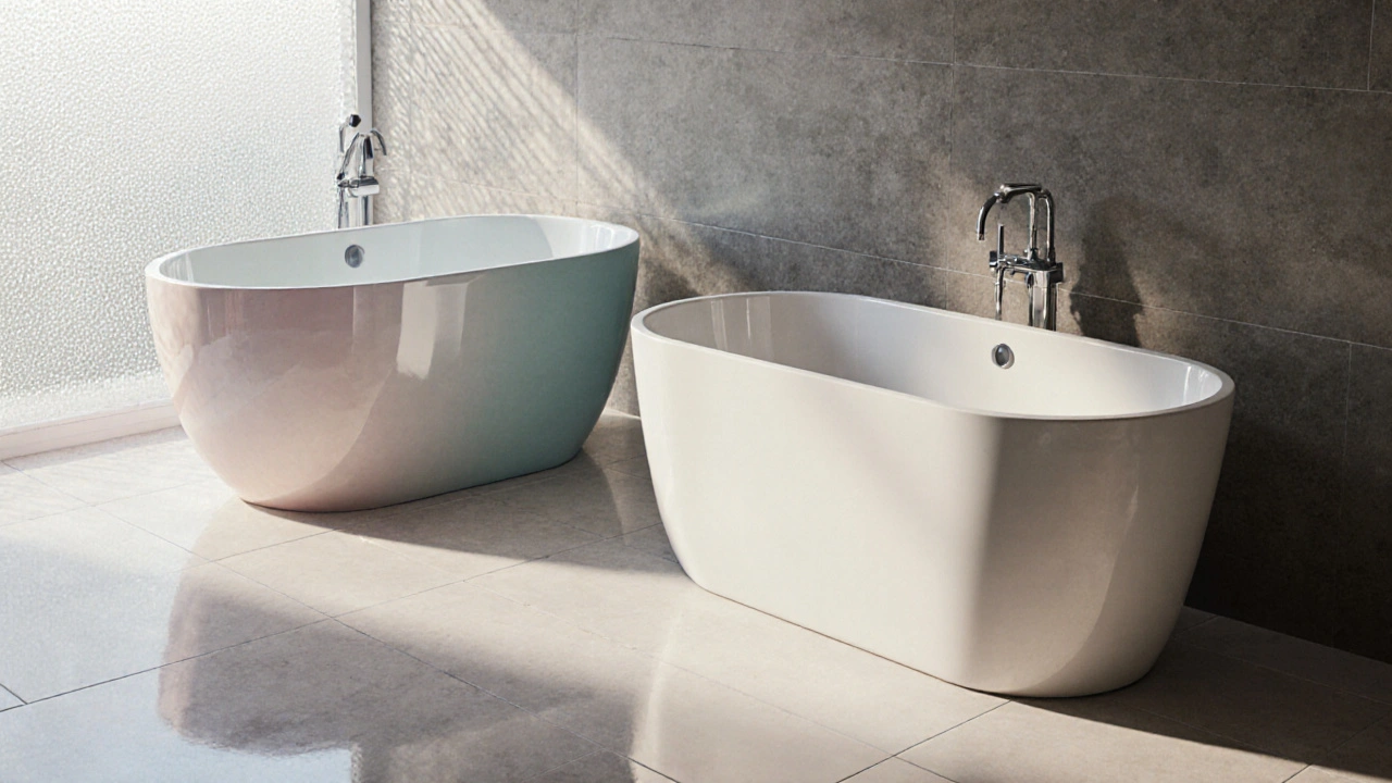 Acryl vs. Stahl‑Emaille Badewanne: Was ist die bessere Wahl?
