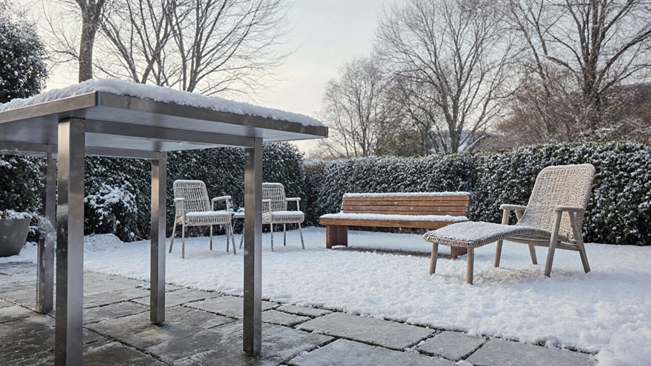 Gartenmöbel, die den Winter draußen überstehen - Praktischer Ratgeber