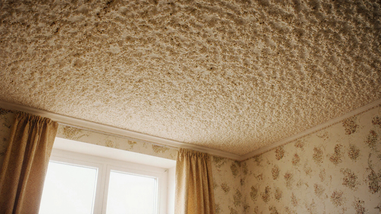 Popcorndecke Deko ohne Bohren: 5 geniale Wege, Dinge aufzuhängen